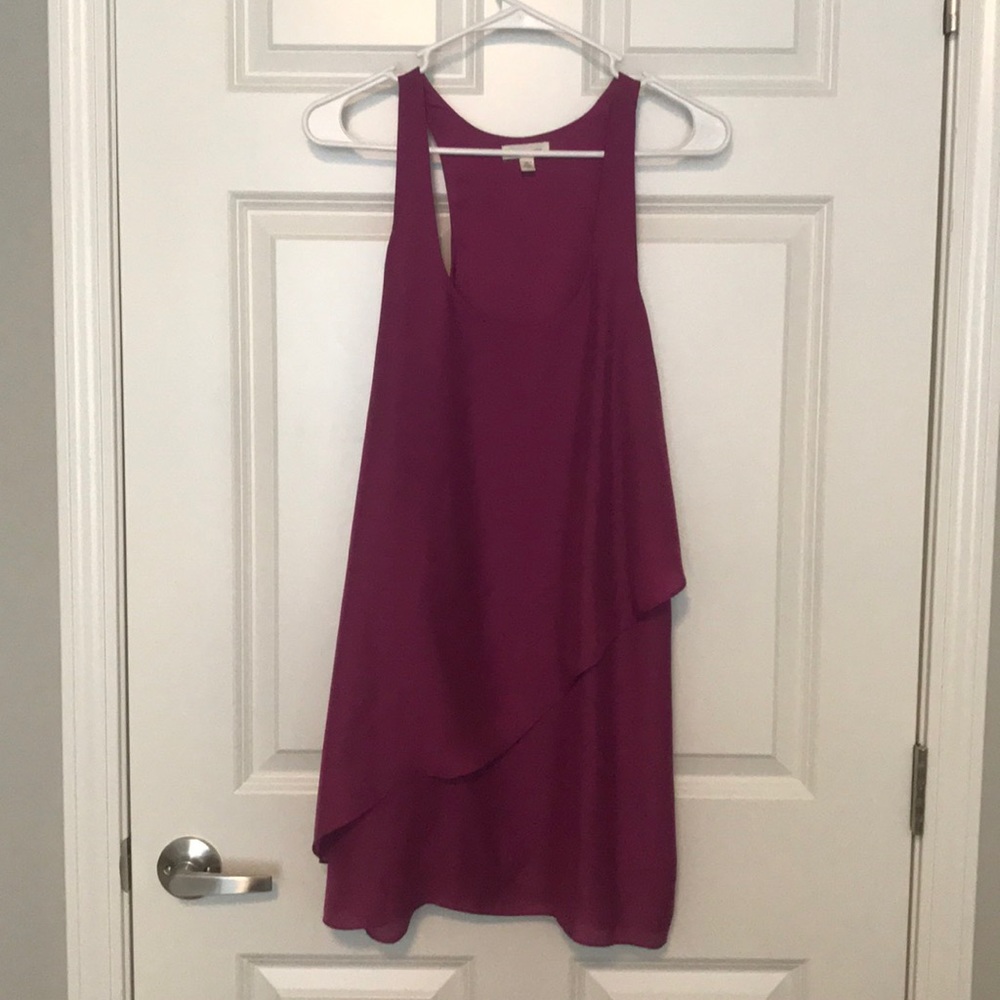 Elegant Sleeveless Pink Dress